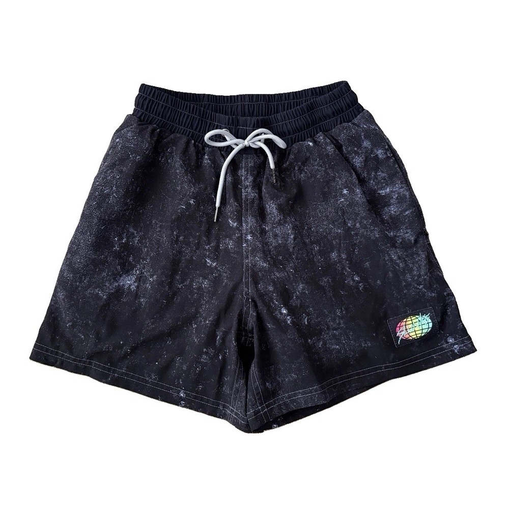 Slunks Galaxies Men's Shorts Lined XS Black